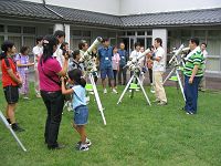 天体望遠鏡の使い方講習会