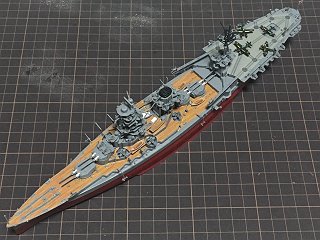 航空戦艦「伊勢」 1/700プラモデル（フジミ 特EASY SPOT）: 観測所雑記帳