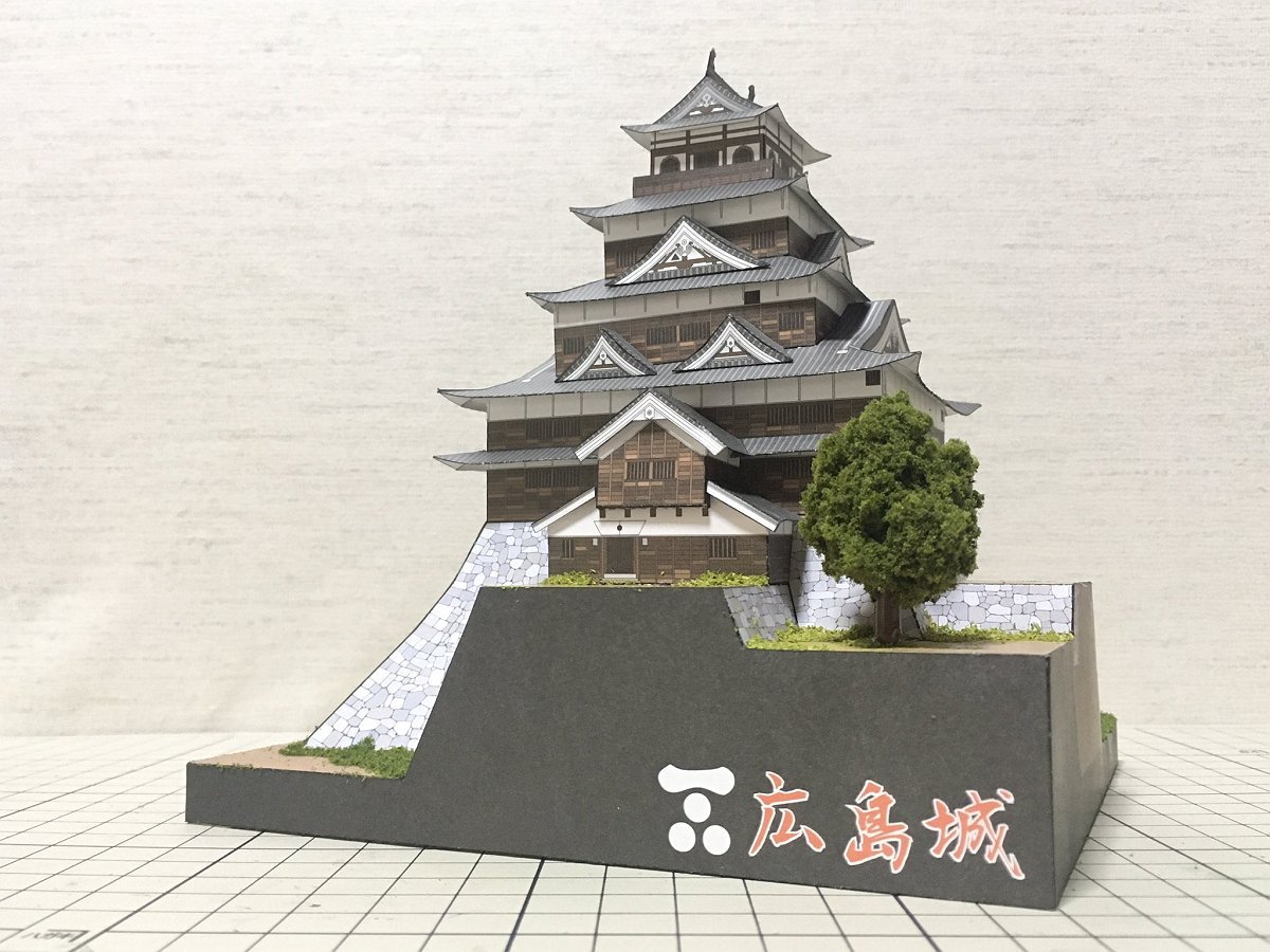 広島城はつまようじで手作りされました。 広島城はつまようじで手作りされました。 - メルカリ