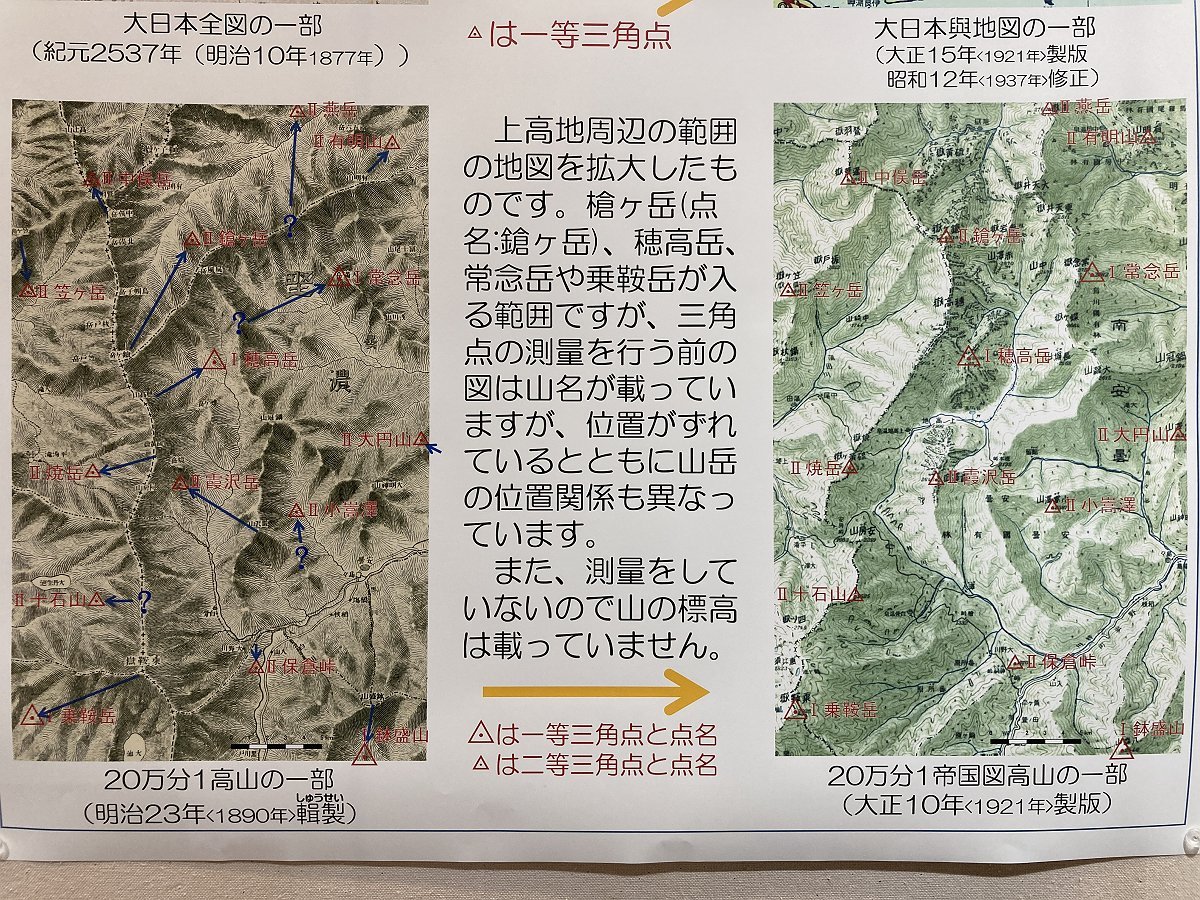 測量と地図の科学館 企画展「一等三角点物語」: 観測所雑記帳